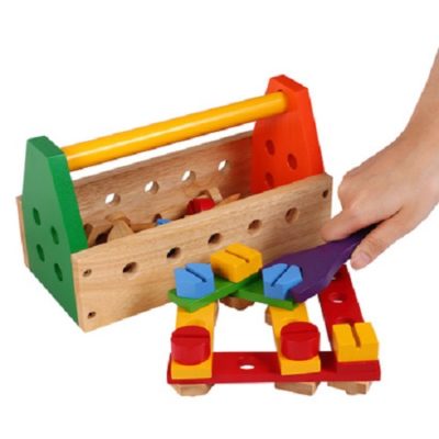 đồ chơi gỗ bộ đồ nghề kỹ thuật cho bé