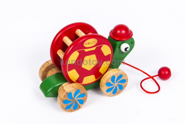 rùa con vui vẻ đồ chơi gỗ cho bé