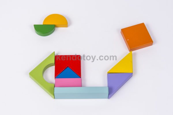 đồ chơi gỗ ghép hình lục giác