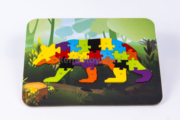 puzzle gấu