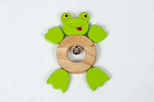 đồ chơi gỗ cho bé lắc con ếch