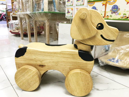 đồ chơi gỗ xe ngồi đẩy thăng bằng