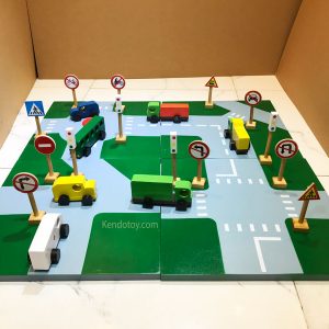 Sa bàn giao thông đồ chơi giáo dục