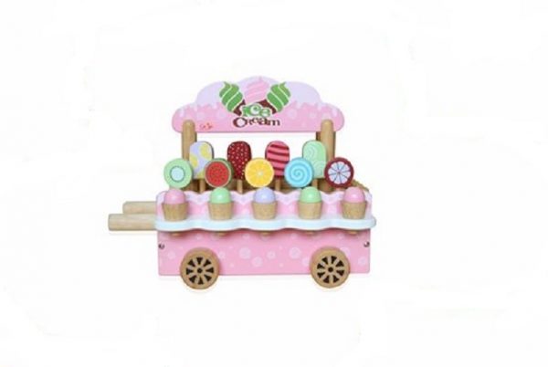 đồ chơi xe kem bằng gỗ colligo