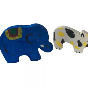 đồ chơi tô màu nước bằng gỗ các con vật khác nhau