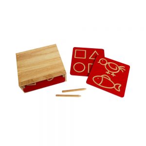 bảng luyện nét chữ cơ bản bằng gỗ