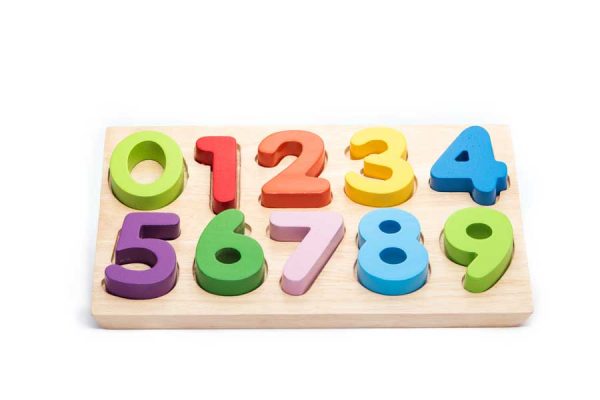 Đồ chơi gỗ thông minh bảng chữ số