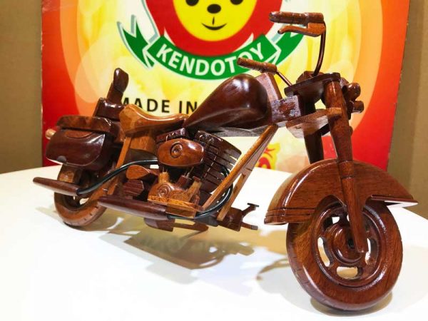 Mô hình xe mô tô gỗ mỹ nghệ