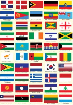 Bộ cờ các nước và tổ chức quốc tế